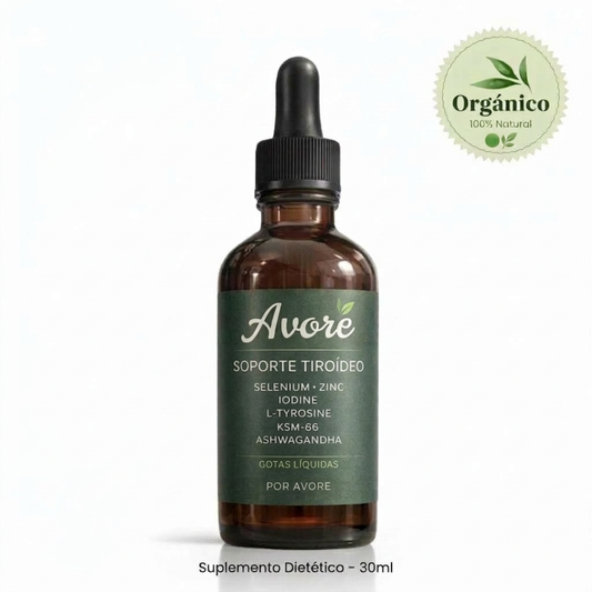 Avore Soporte Tiroidal - Gotas Líquidas Todo en Uno (30ml)