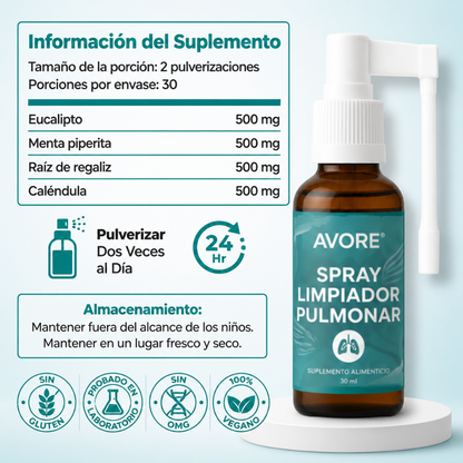 Avore Spray Limpiador Pulmonar