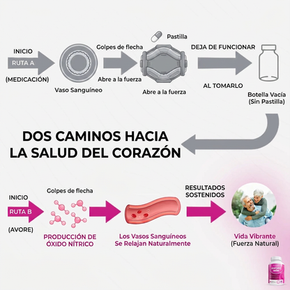 Cápsulas de Remolacha Avore Para Apoyar la Circulación y Vitalidad