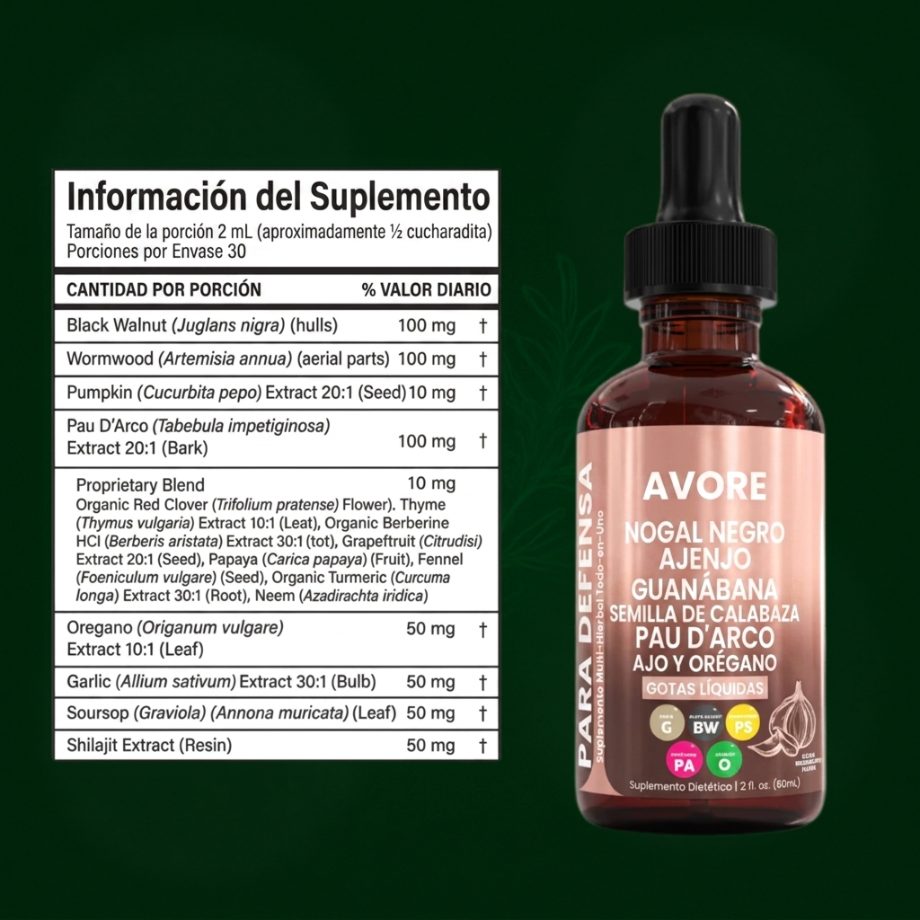Desintoxicación y eliminación de parásitos con ajenjo